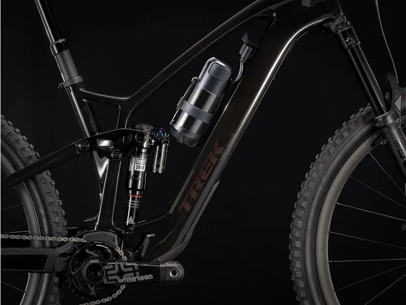 Fuel EXe 9.9 XTR Full Suspension Electric Mountain Bike 2024 in Smoke-10